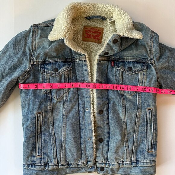 Levis Sherpa Denim Jacket - Picture 8 of 8